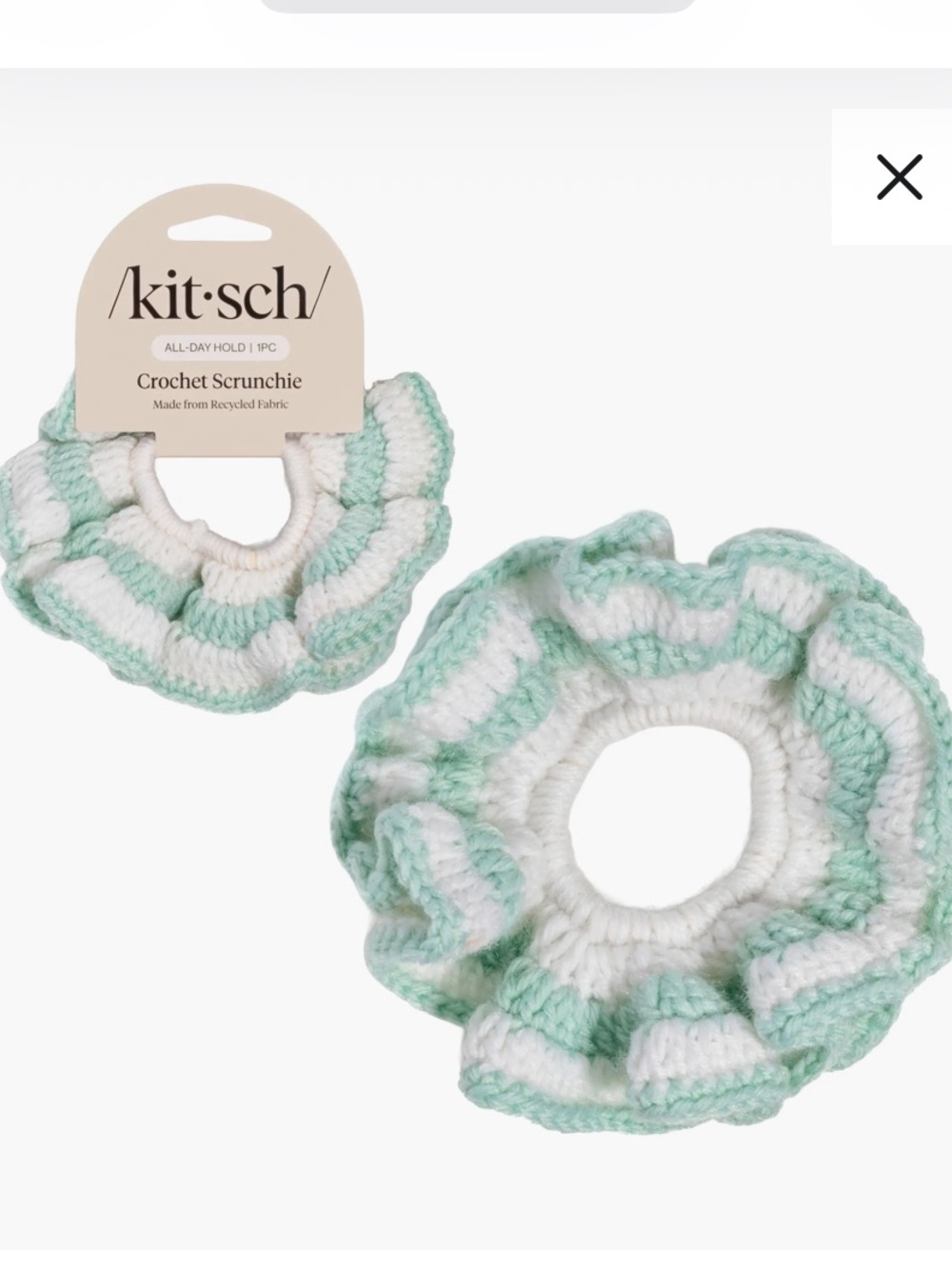 Crochet Scrunchie
Kitsch NWT